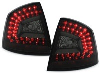 LITEC LED zadní světla Škoda Octavia 1Z sedan -- rok výroby 2004-11 černé/kouřové LITEC LED zadní světla Škoda Octavia 1Z sedan -- rok výroby 2004-11 černé/kouřové