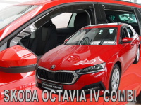 Deflektory (ofuky) bočních oken Škoda Octavia IV Combi -- od roku výroby 2020- kouřové provedení (kompletní sada-přední i zadní okna) Deflektory (ofuky) bočních oken Škoda Octavia IV Combi -- od roku výroby 2020- kouřové provedení (kompletní sada-přední i zadní okna)
