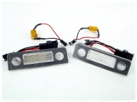 LED osv�tlen� SPZ b�l� �koda Octavia II Facelift -- rok v�roby 2008-13