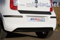 Milotec difusor zadn�ho n�razn�ku �koda Citigo 3/5dv. (ABS �ern� metal�za)
