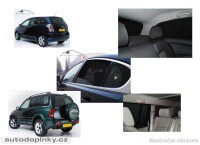 Privacy Shades p�esn� protislune�n� clony �koda Octavia IV (NX5) Kombi -- od roku v�roby 2020- (6-d�ln� sada)